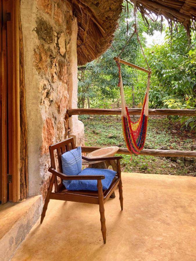 Encantadora Villa Maya Tradicional En Rancho Agroecologico Tzucaceb Екстериор снимка