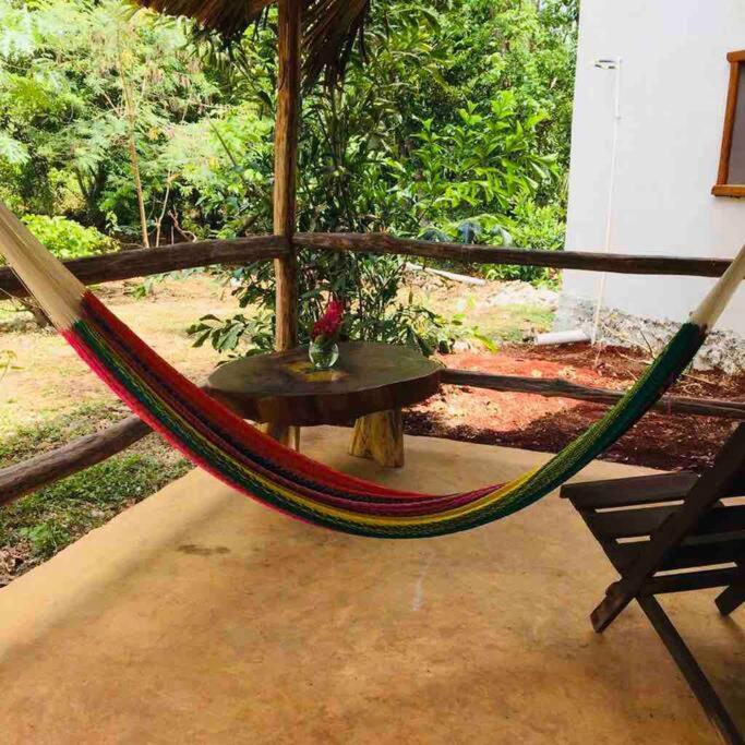 Encantadora Villa Maya Tradicional En Rancho Agroecologico Tzucaceb Екстериор снимка
