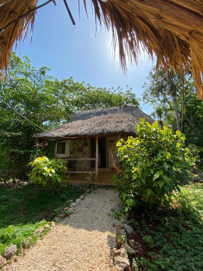 Encantadora Villa Maya Tradicional En Rancho Agroecologico Tzucaceb Екстериор снимка
