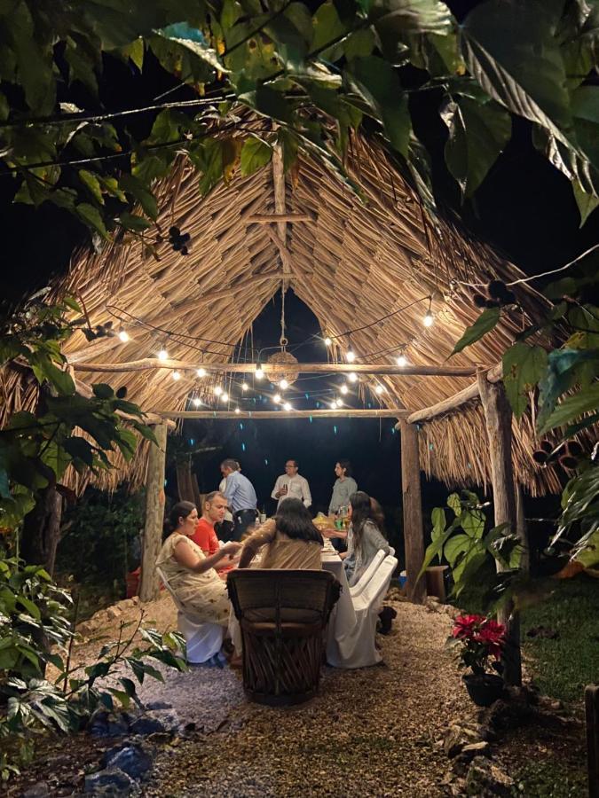 Encantadora Villa Maya Tradicional En Rancho Agroecologico Tzucaceb Екстериор снимка